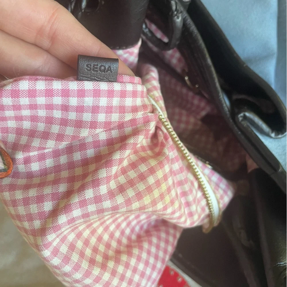 RARE LANCEL PARIS BB Brigitte Bardot bag. Suede blue. - Picture 8 of 16